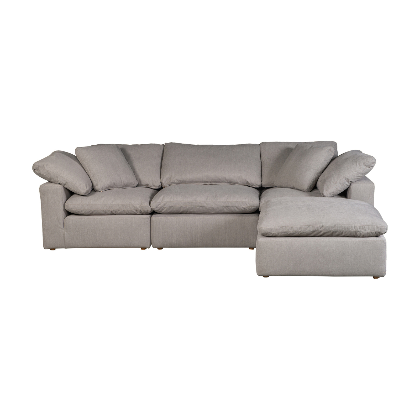 Sueno Sectional - Light Grey - Rug & Weave