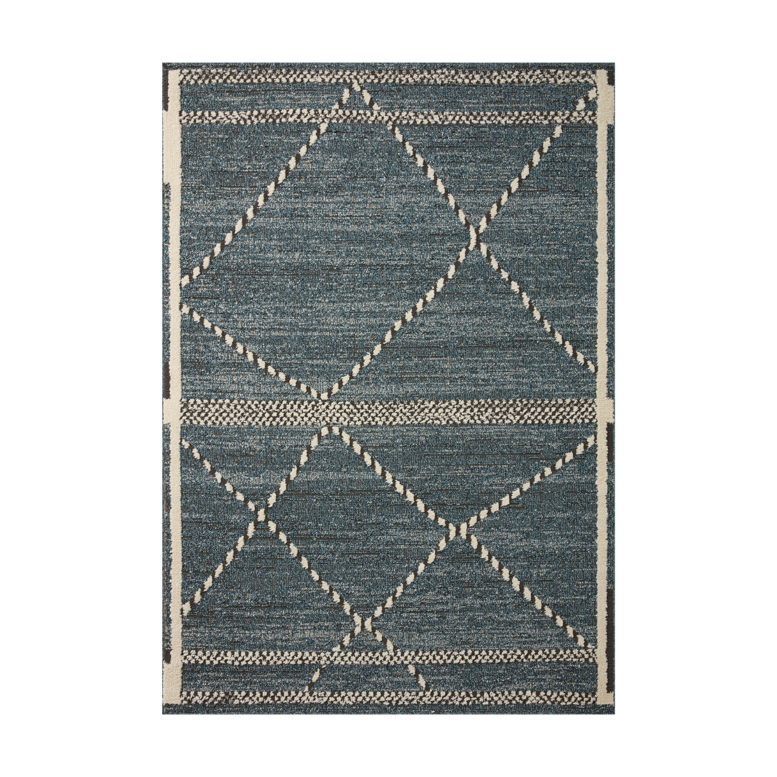 Loloi Fabian Denim / Charcoal - Rug & Weave