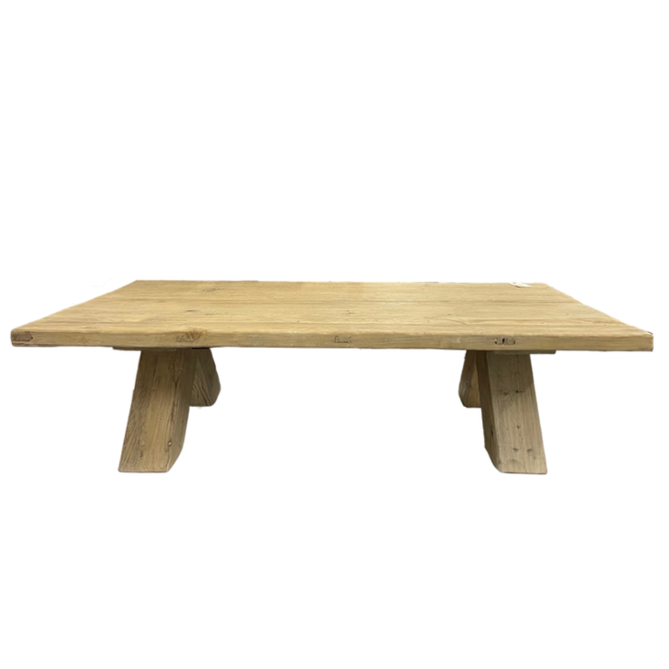 Porter Reclaimed Wood Coffee Table 4 - a - FURNITURE - coffee table - rectangle Hauer Market Natural