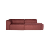 Ada 106" Sofa - Chianti Microsuede