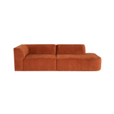 Ada 106" Sofa - Terracotta