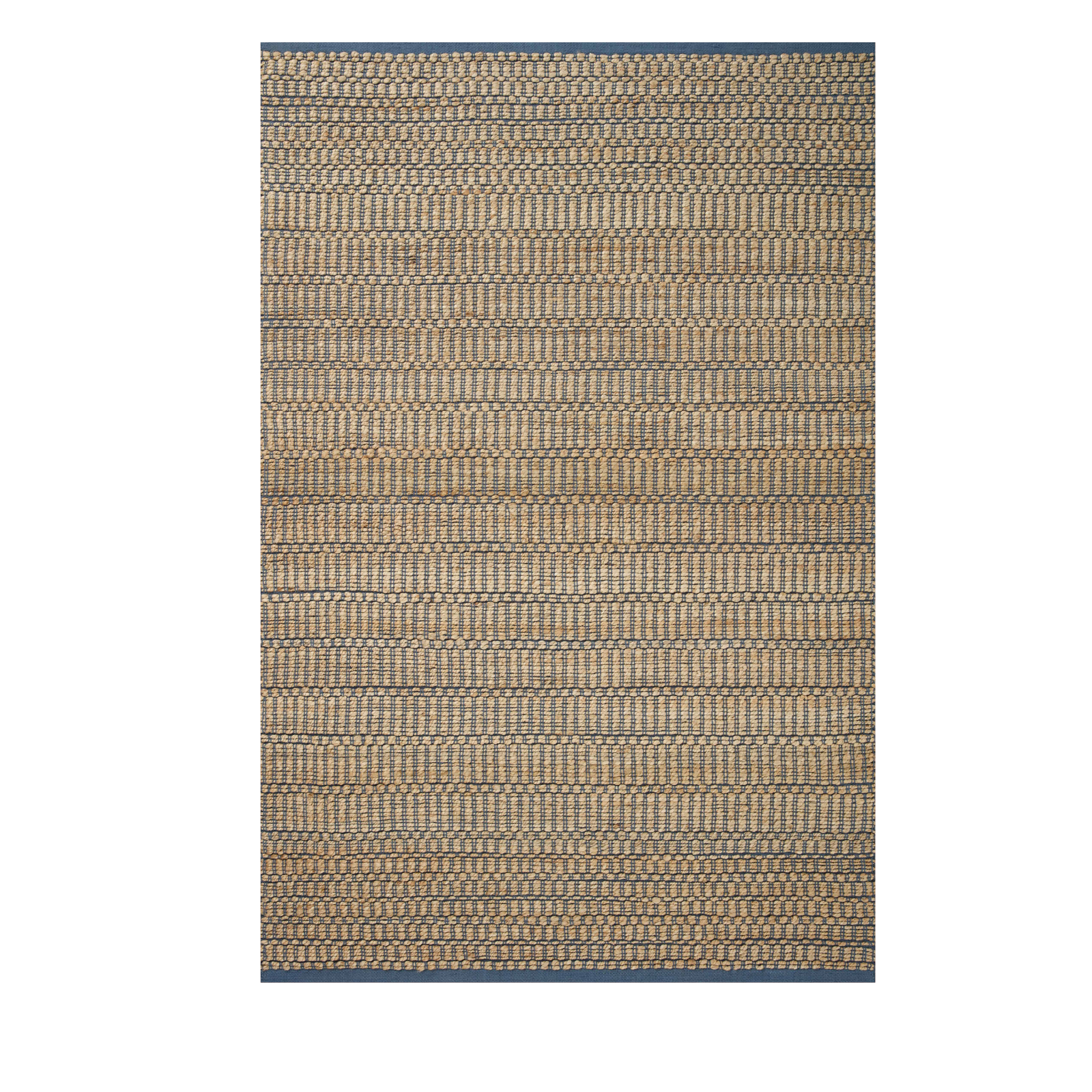 Angela Rose x Loloi Colton Natural/ Navy Rug 0-RUGS Loloi 18" x 18" (SAMPLE)