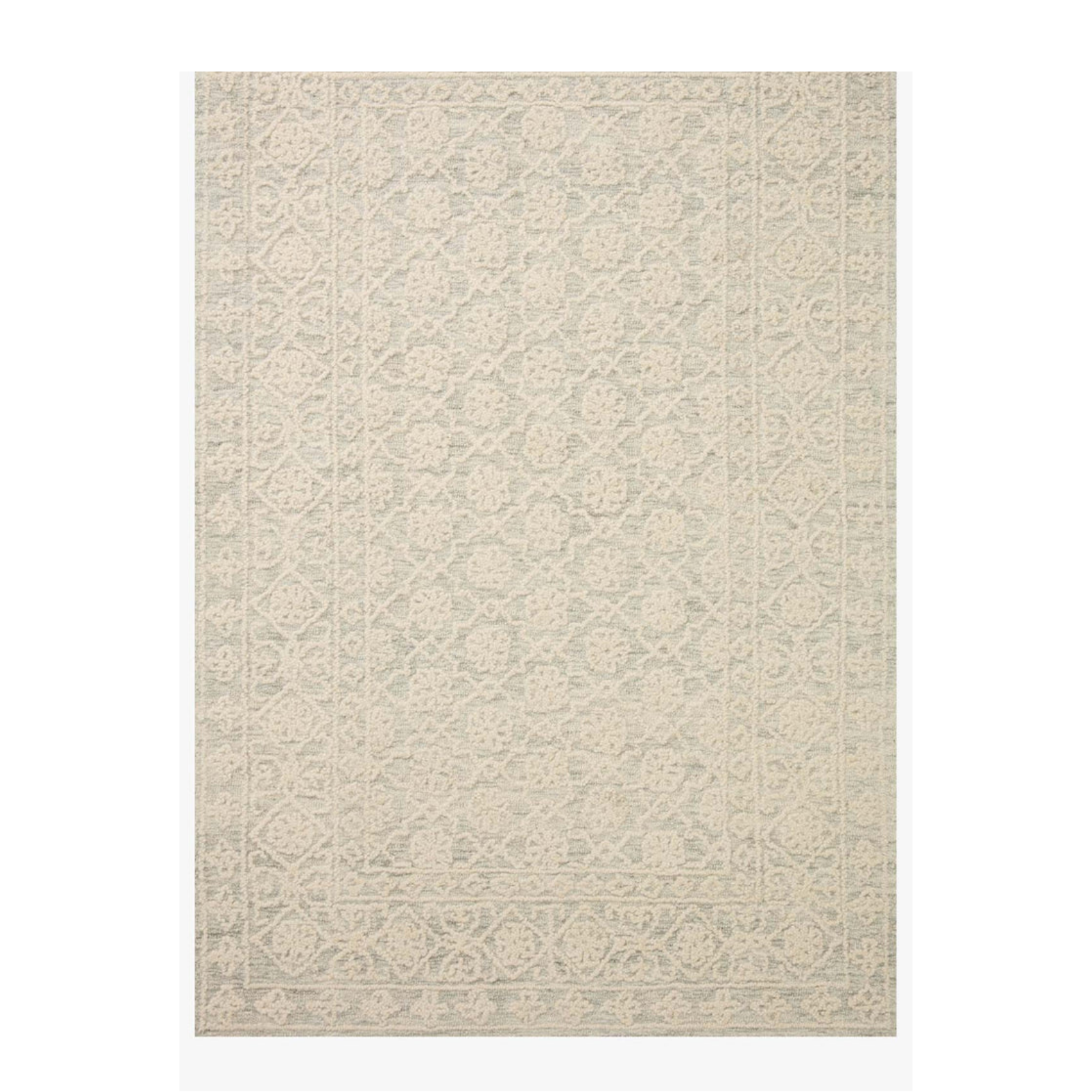 Loloi Cecelia Mist / Ivory Rug RUGS - wool Loloi 2'3" x 3'9"