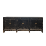 Billie Cabinet - Weathered Black - Rug & Weave