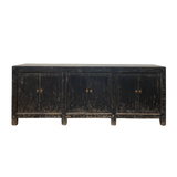 Billie Cabinet - Weathered Black - Rug & Weave