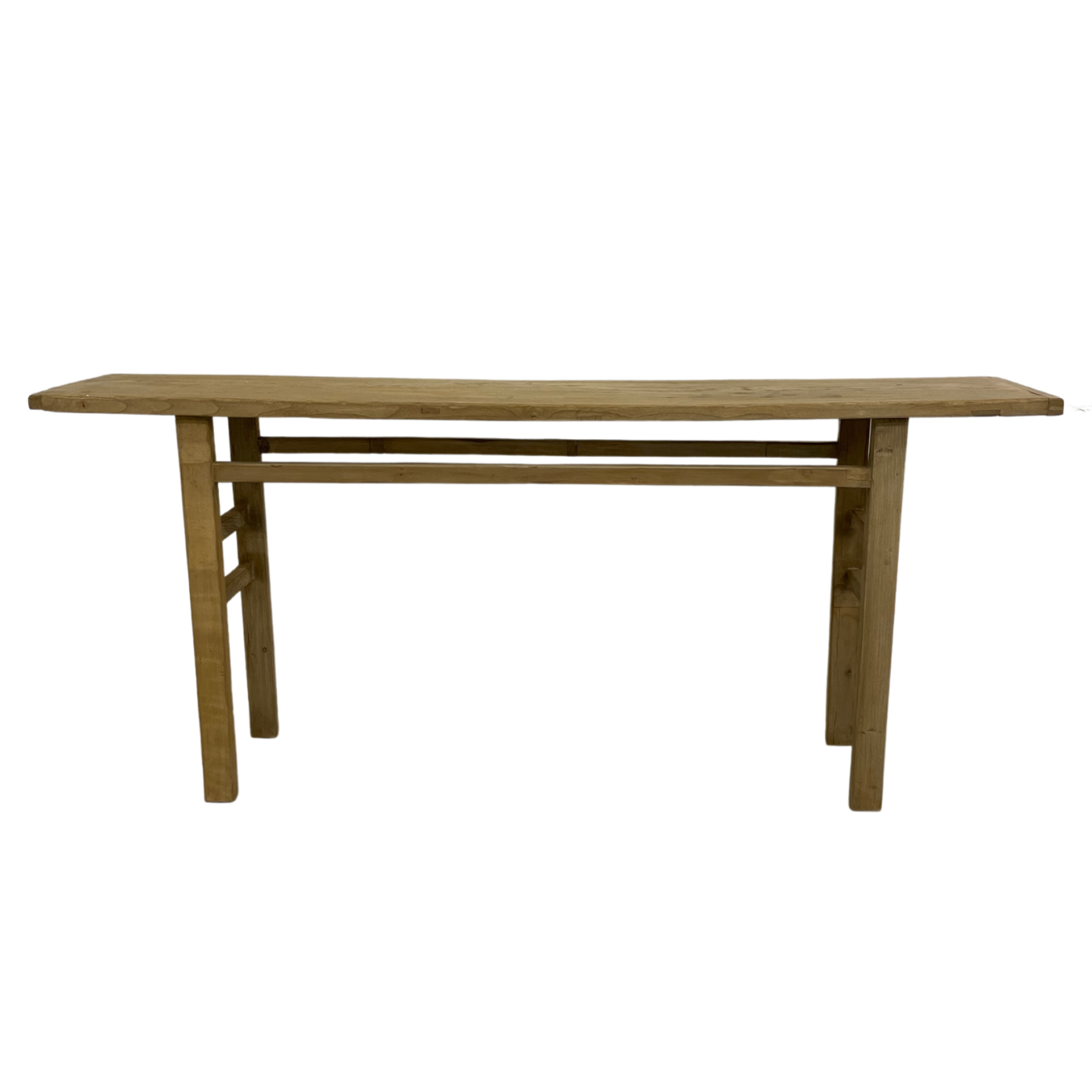 Drew Reclaimed Wood Console Table - Natural 5-VINTAGE -cabinet Hauer Market