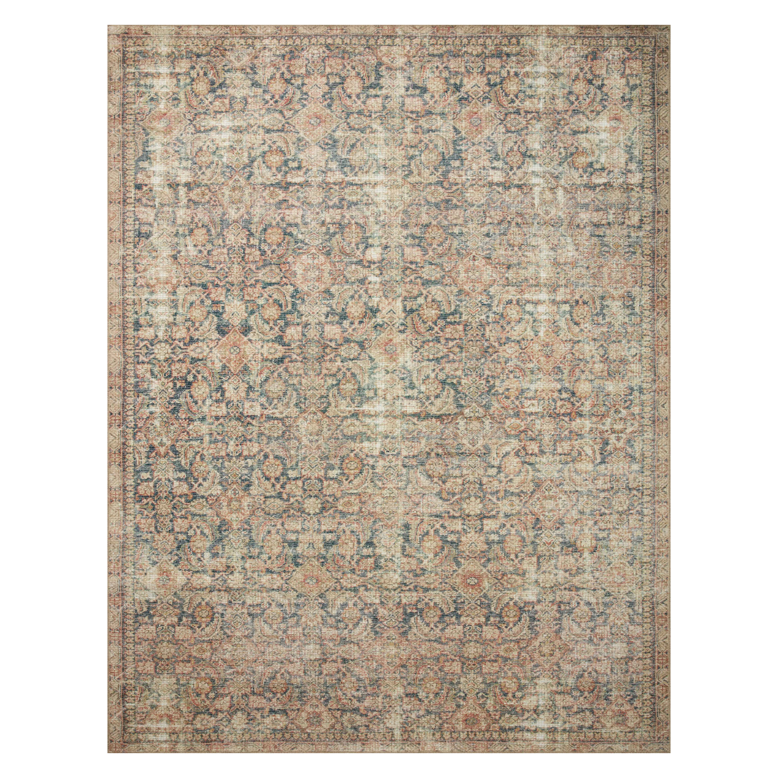 Angelique Rugs Angela Rose x Loloi Aubrey Navy/ Multi Rug – Rug and Weave