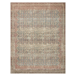 OVERSTOCK ITEM - Angela Rose x Loloi Aubrey Ocean / Spice Rug - 7'6" x 9'6" IN STORE - Sale Rug Loloi