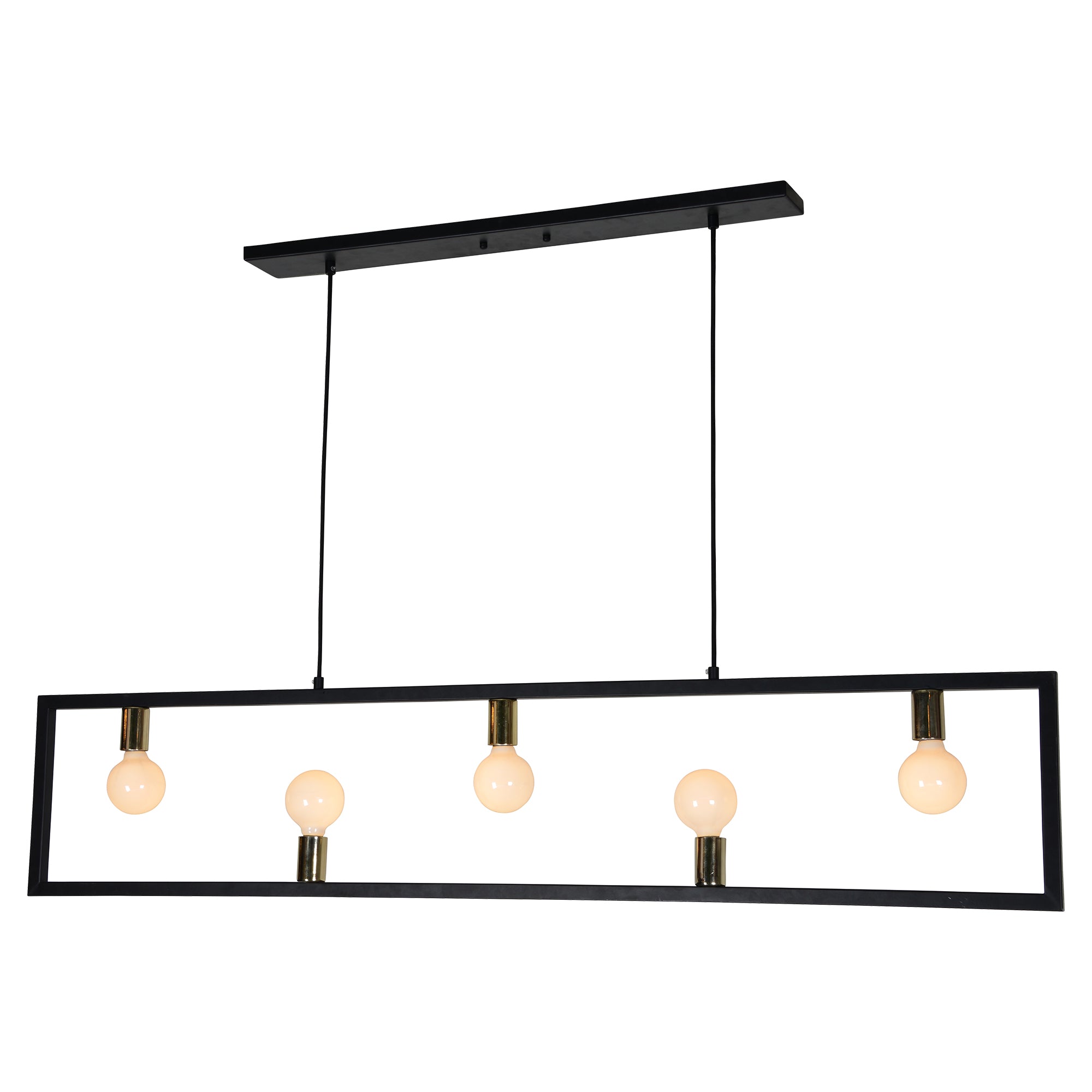 Ventura Iron & Brass Pendant Light - Rug & Weave