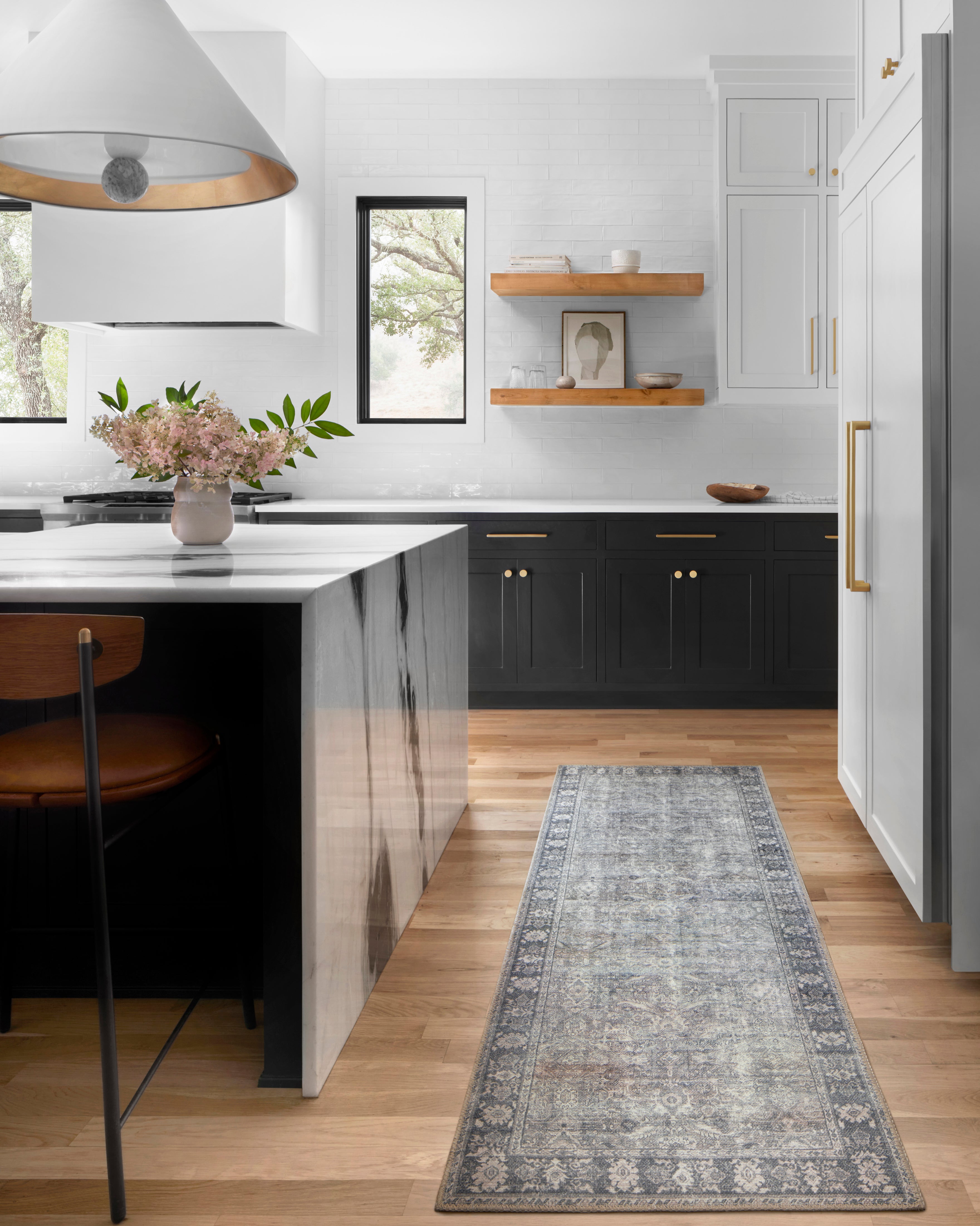 Loloi Wynter Grey / Charcoal Rug - Rug & Weave