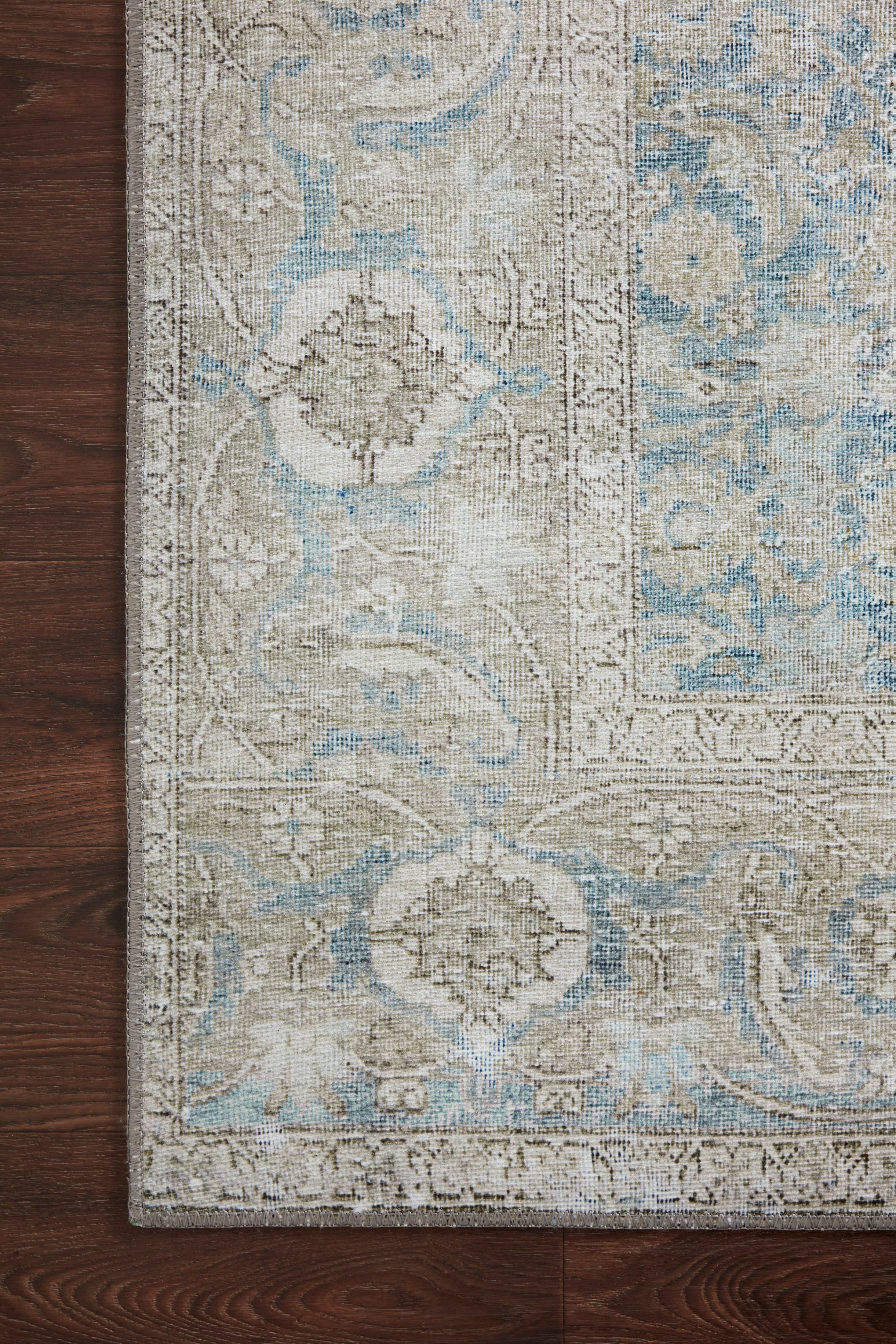 Loloi Wynter Ocean / Silver Rug - Rug & Weave