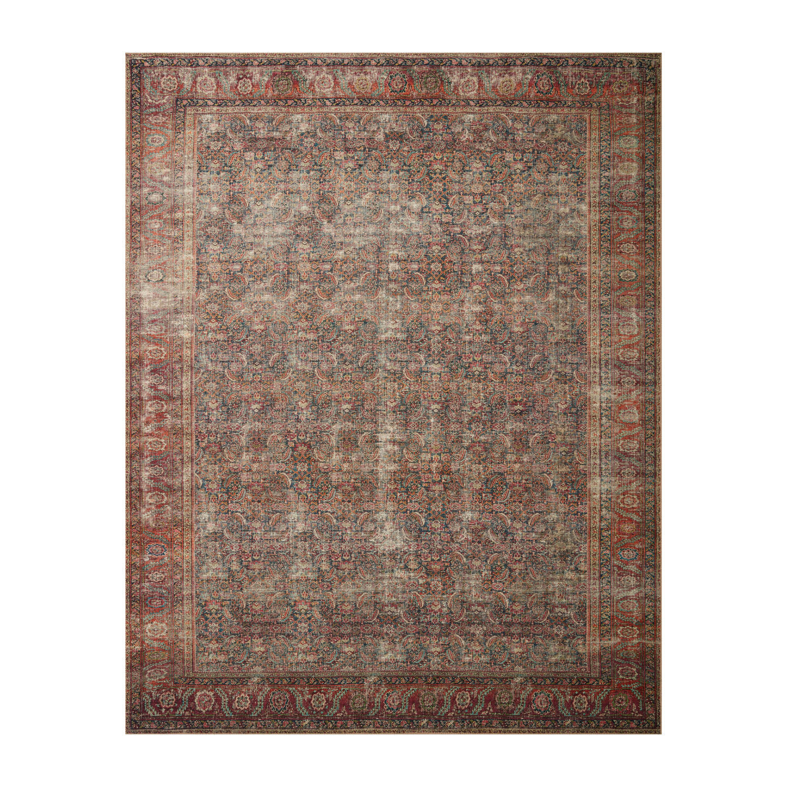 Loloi Wynter Onyx / Multi Rug - Rug & Weave