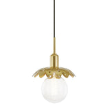 Alyssa Pendant LIGHTING - pendant Hudson Valley Lighting Aged Brass