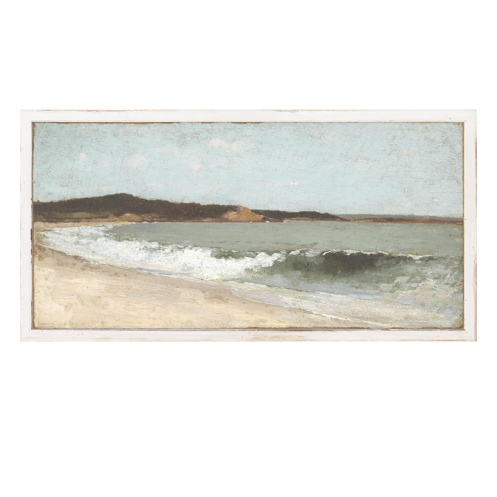 "Beachside Waves Petite Scape" Framed Art Print ARTWORK - framed print Celadon Art