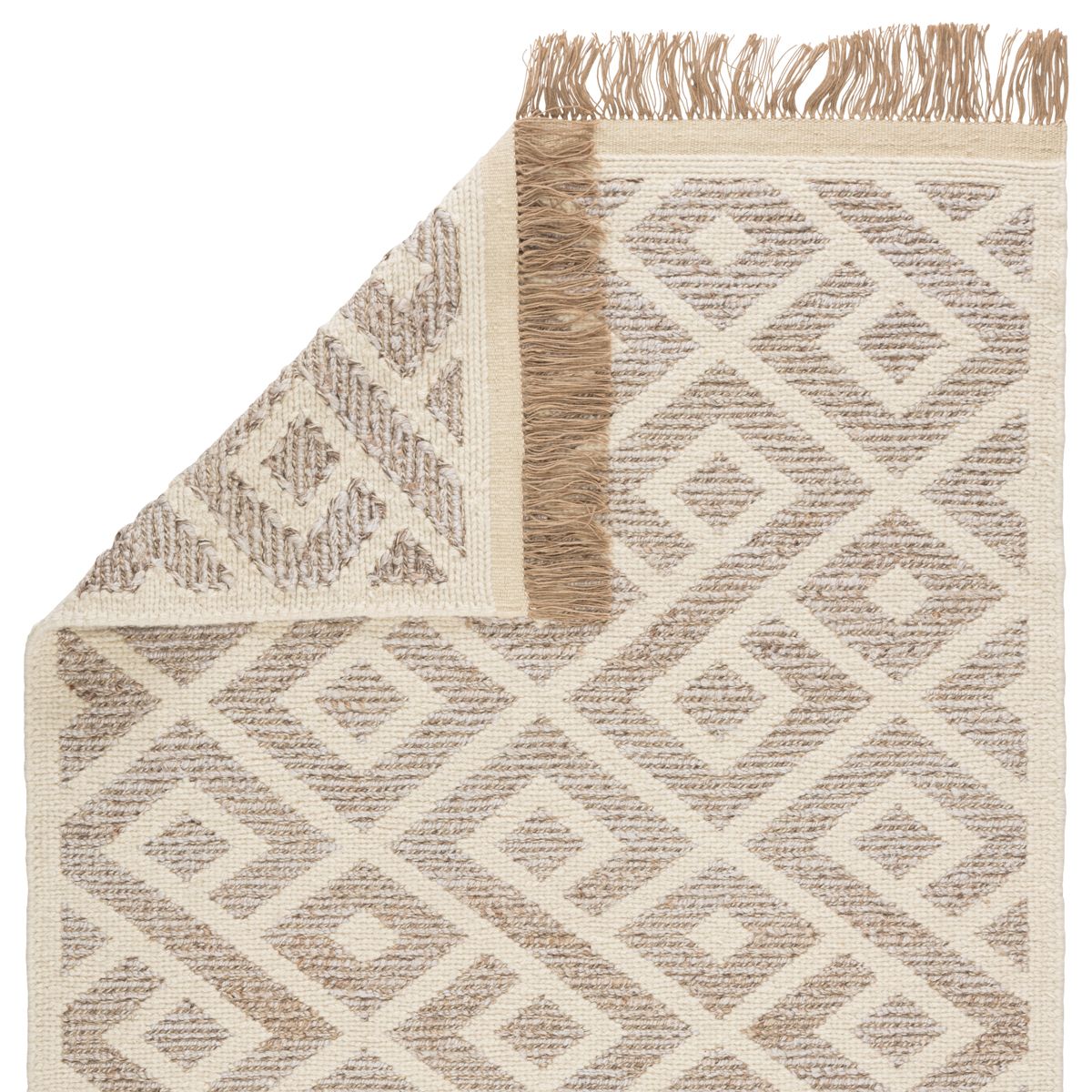 Diamond Jute & Wool Rug - Rug & Weave