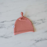 Knotted Bamboo Baby Hat - Sorbet - Rug & Weave
