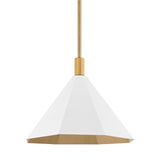 Huntley Pendant - White