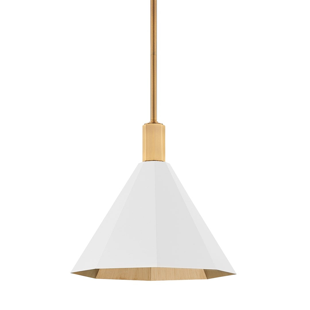 Huntley Pendant - White