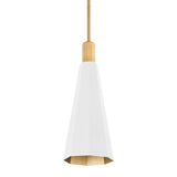 Huntley Pendant - White