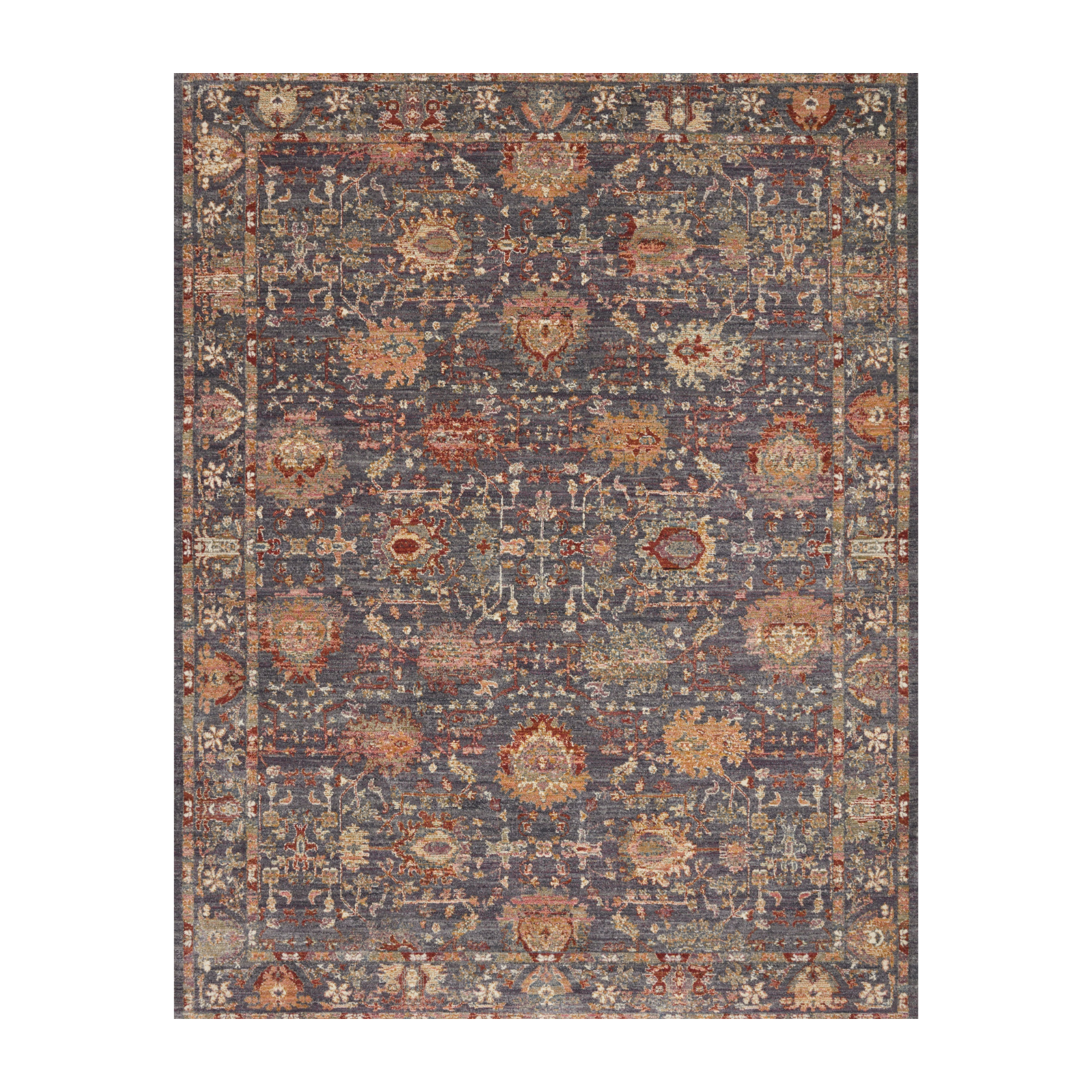 Loloi Giada Grey / Multi Rug RUGS - patterned Loloi 18" x 18" sample