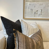 Thai Woven Stripes Pillow Cover PILLOWS - essentials Rug & Weave Pillows