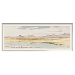 “Watercolour Desert” Framed Art Print ARTWORK - framed print Celadon Art