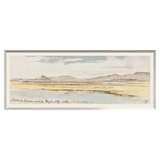 “Watercolour Desert” Framed Art Print ARTWORK - framed print Celadon Art