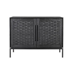 Derek Two Door Dresser - Charcoal - Rug & Weave