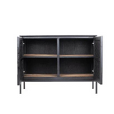 Derek Two Door Dresser - Charcoal - Rug & Weave