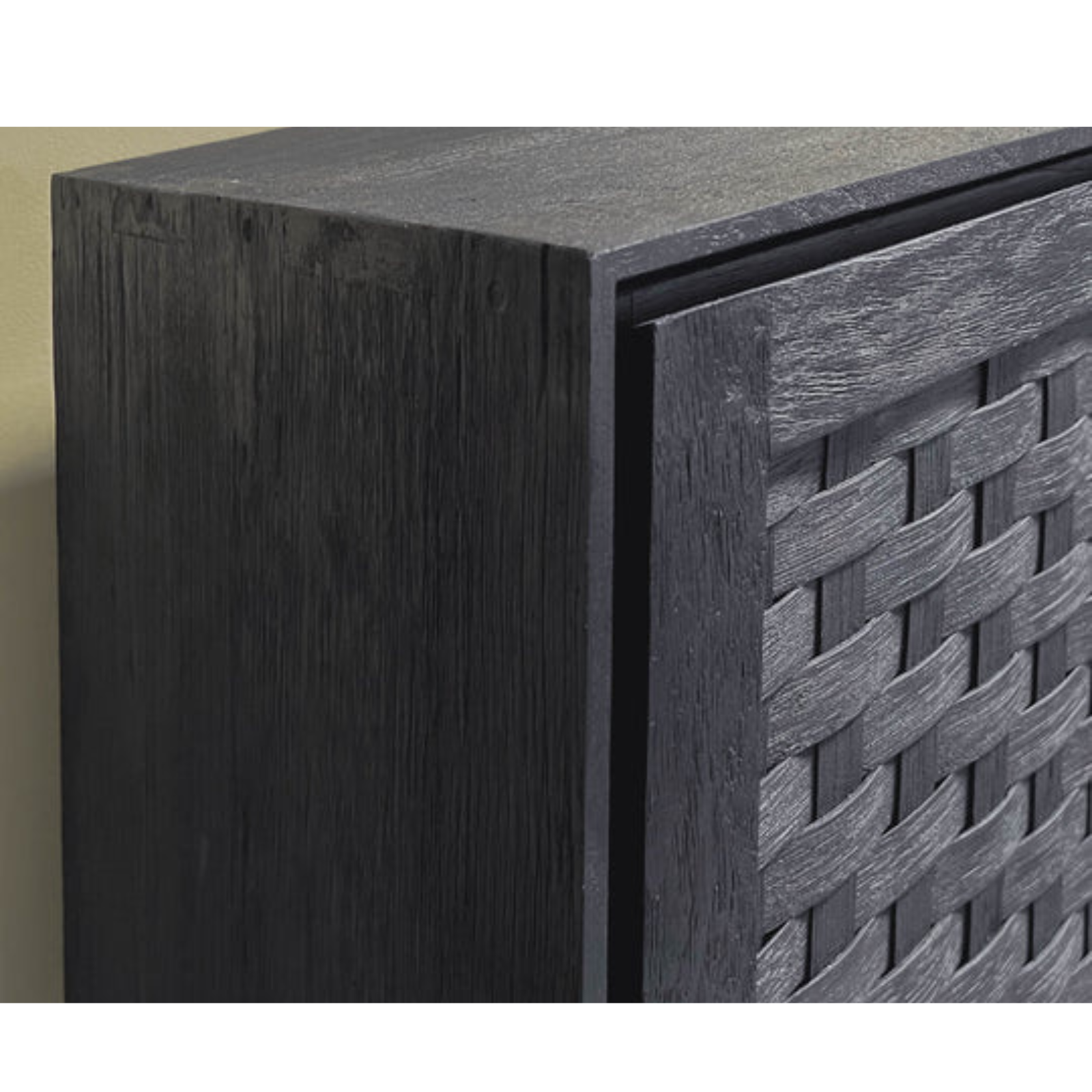 Derek Two Door Dresser - Charcoal - Rug & Weave